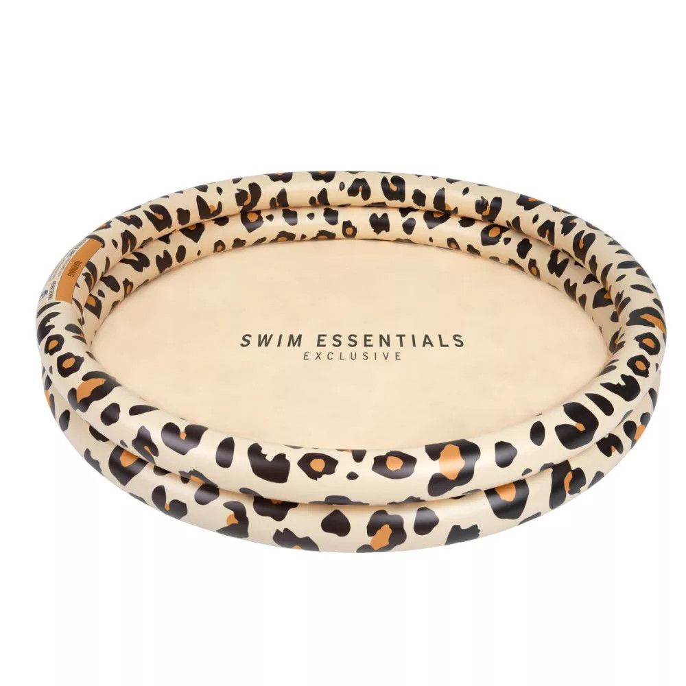 Swim Essentials gyerek medence 100 cm - Beige Leopard