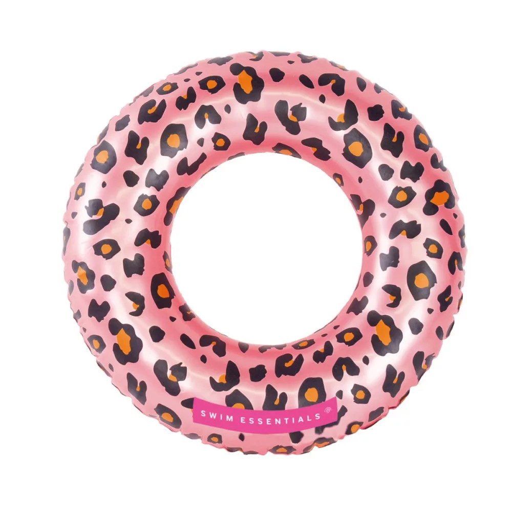 Swim Essentials gyerek úszógumi 55 cm - Rose Gold Leopard