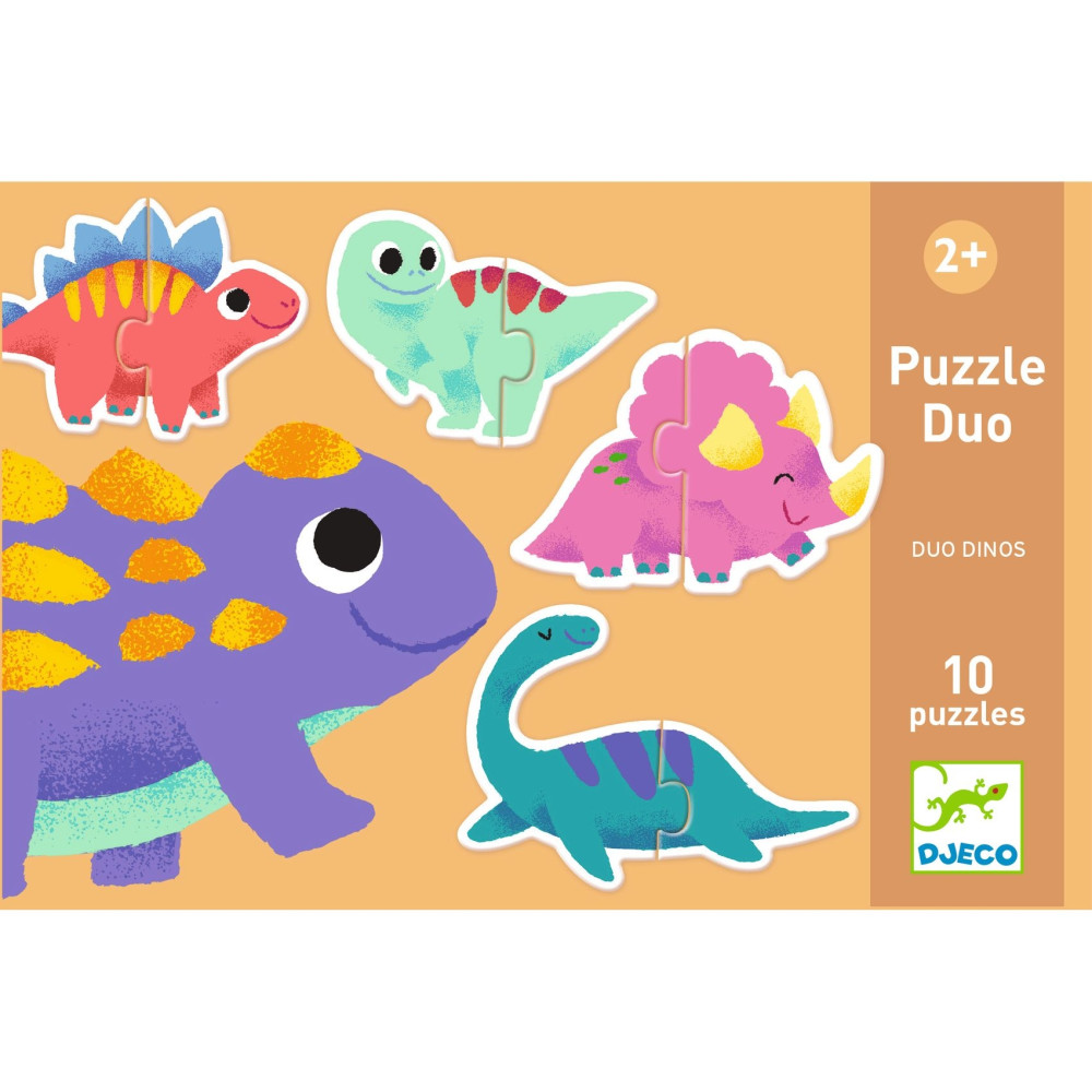 Djeco párosító puzzle - Dínócskák